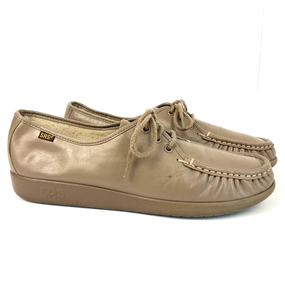 SAS Women's SIESTA Comfort Taupe Walking Shoes Size 11 Narrow